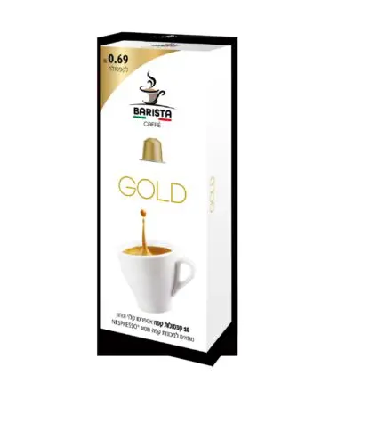 קפסולות אספרסו BARISTA GOLD