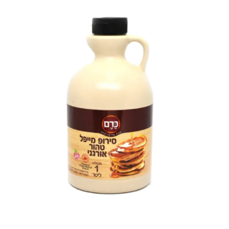 סירופ מייפל אורגני טהור