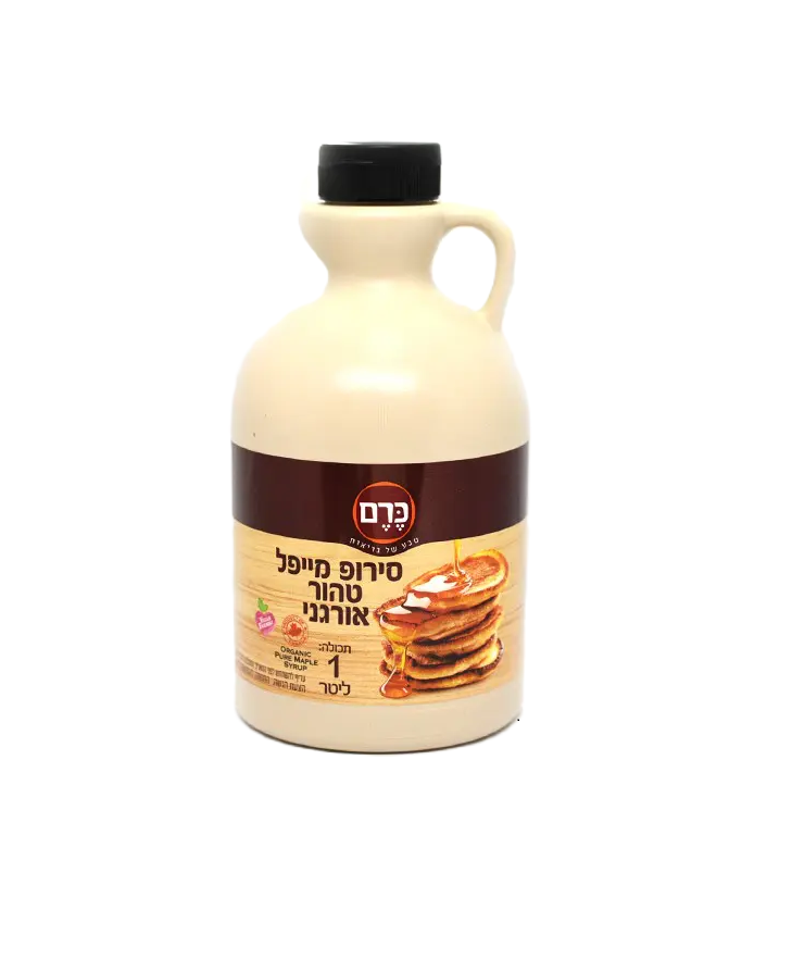 סירופ מייפל אורגני טהור