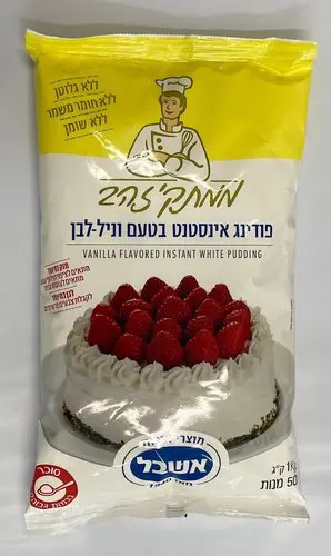 פודינג אינסטנט בטעם וניל