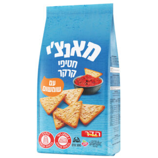 חטיף קרקר מאנצ'י עם שומשום
