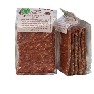 קרקר כוסמין מלא וסלק באריזה אישית