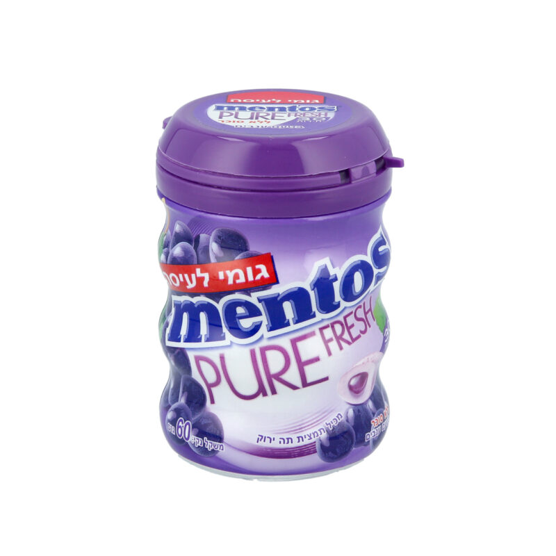 מנטוס מסטיק בטעם ענבים