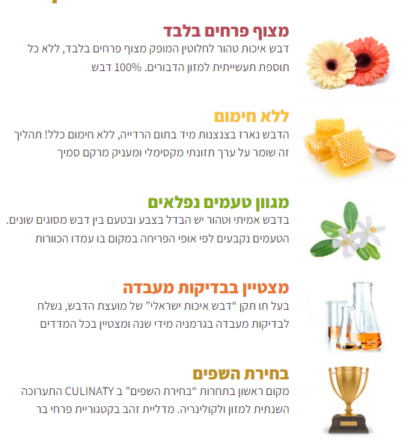 דבש מפרחי בר מהגולן - Image 4