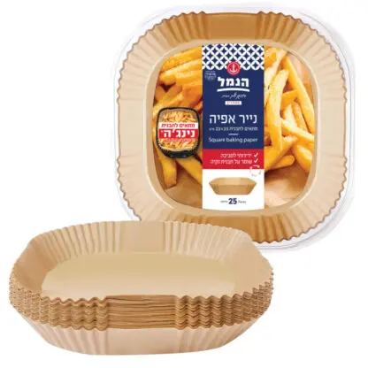 נייר אפייה חום לנינג'ה