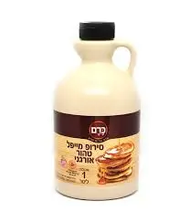 סירופ מייפל אורגני טהור