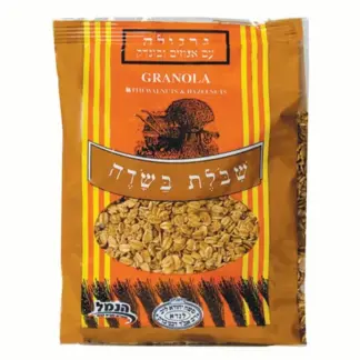 גרנולה אגוזים ואגוזי לוז