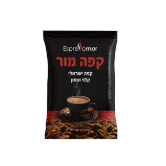 קפה שחור קלוי טחון