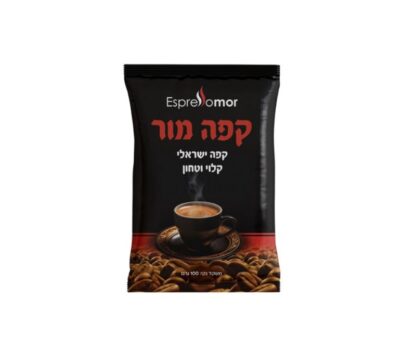 קפה שחור קלוי טחון