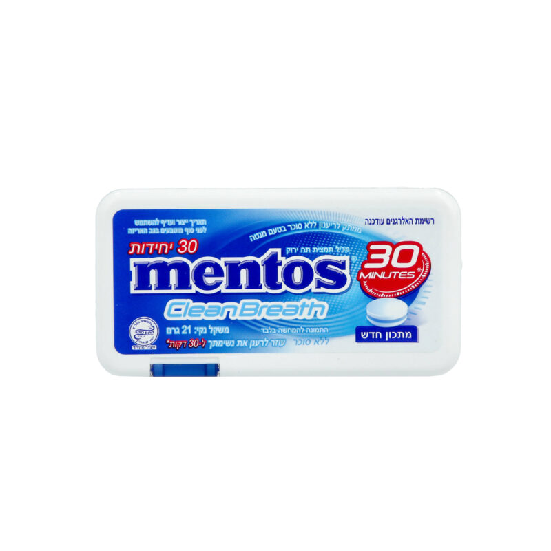 מנטוס Clean Breath סוכריות מנטה