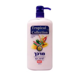 מרכך לשיער יבש ופגום בניחוח טרופי