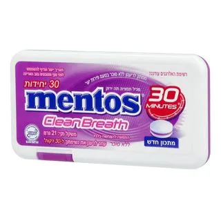 מנטוס Clean Breath סוכריות פירות יער ללא סוכר