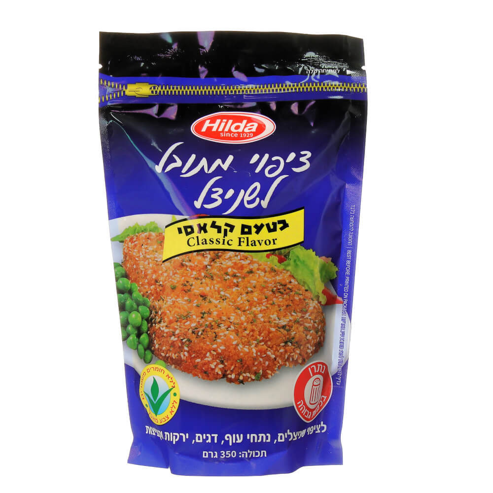 ציפוי מתובל לשניצל