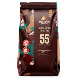 מטבעות שוקולד מריר 55%