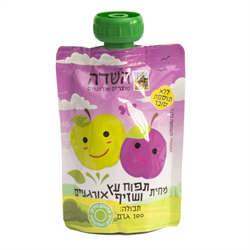 סקוויז מחית תפוח עץ ושזיף