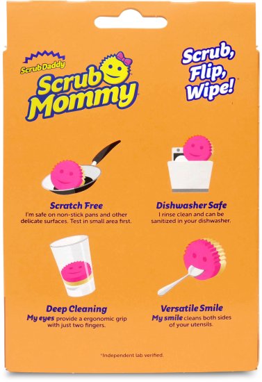 ספוג קרצוף לכלים דו צדדי Scrub Mommy – תמונה 9